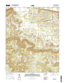 Jamestown 2017 topographic map thumbnail