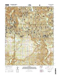 Jerusalem 2017 topographic map thumbnail