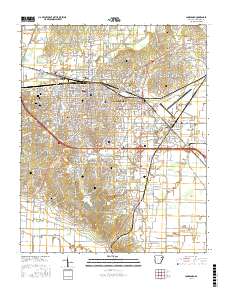 Jonesboro 2017 topographic map thumbnail