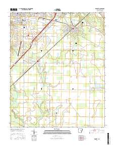 Kensett 2017 topographic map thumbnail
