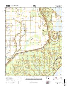 Lake Cheatham 2017 topographic map thumbnail