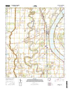 Lake Village 2017 topographic map thumbnail