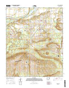 Lavaca 2017 topographic map thumbnail