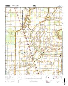 Macon Lake 2017 topographic map thumbnail