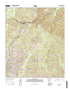 Magnolia 2017 topographic map thumbnail