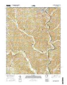 Mammoth Spring 2017 topographic map thumbnail