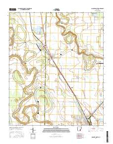 McGehee North 2017 topographic map thumbnail