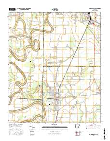 McGehee South 2017 topographic map thumbnail