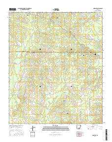 McKinney 2017 topographic map thumbnail