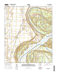 Mellwood 2017 topographic map thumbnail