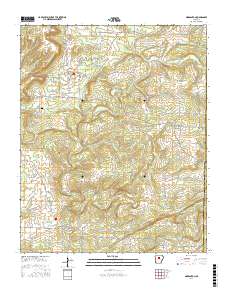 Morganton 2017 topographic map thumbnail