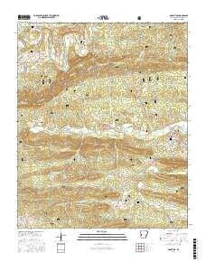 Mount Ida 2017 topographic map thumbnail