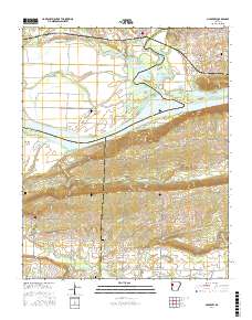 Mulberry 2017 topographic map thumbnail
