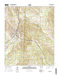 Nashville 2017 topographic map thumbnail