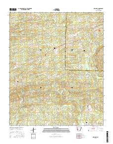 Newhope 2017 topographic map thumbnail