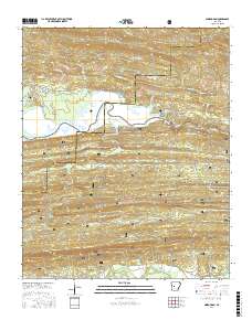 Nimrod Dam 2017 topographic map thumbnail