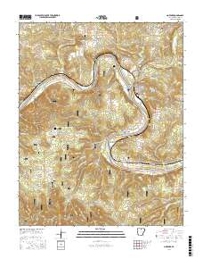 Norfork 2017 topographic map thumbnail