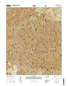 Norfork SE 2017 topographic map thumbnail