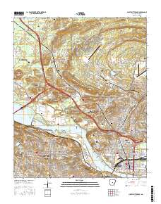 North Little Rock 2017 topographic map thumbnail