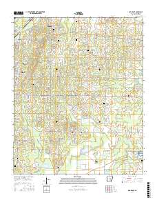 Oak Grove 2017 topographic map thumbnail