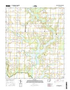 One Horse Store 2017 topographic map thumbnail