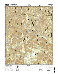 Ozone 2017 topographic map thumbnail