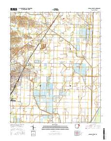 Paragould East 2017 topographic map thumbnail