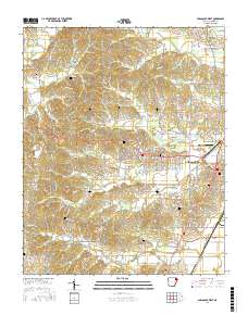 Paragould West 2017 topographic map thumbnail