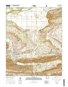 Paris 2017 topographic map thumbnail