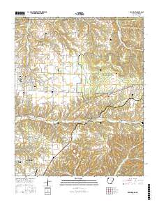 Pea Ridge 2017 topographic map thumbnail