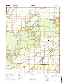 Peach Orchard 2017 topographic map thumbnail