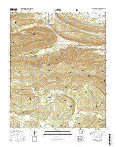Peanut Mountain 2017 topographic map thumbnail