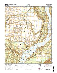 Pecan Point 2017 topographic map thumbnail