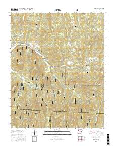 Pettigrew 2017 topographic map thumbnail