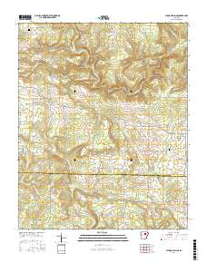 Pleasant Plains 2017 topographic map thumbnail
