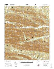 Polk Creek Mountain 2017 topographic map thumbnail