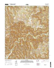 Ponca 2017 topographic map thumbnail