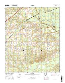 Prescott East 2017 topographic map thumbnail