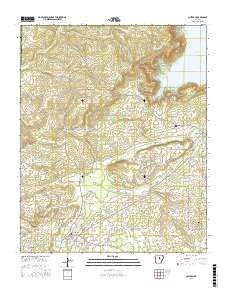 Quitman 2017 topographic map thumbnail