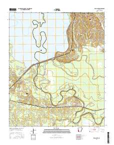 Red Bluff 2017 topographic map thumbnail