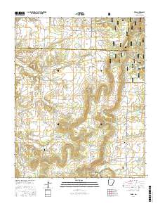 Rhea 2017 topographic map thumbnail