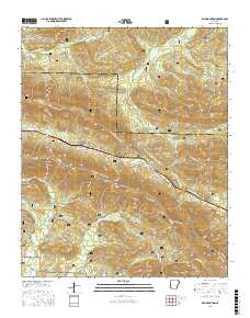 Rich Mountain 2017 topographic map thumbnail