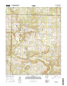 Rose Bud 2017 topographic map thumbnail