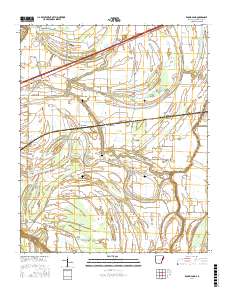 Round Pond 2017 topographic map thumbnail