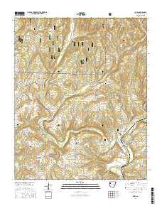 Rudy 2017 topographic map thumbnail