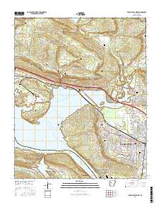 Russellville West 2017 topographic map thumbnail