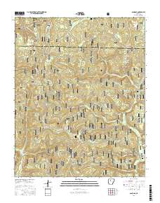 Sand Gap 2017 topographic map thumbnail