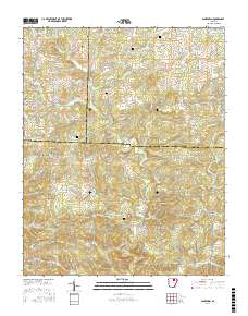 Sandtown 2017 topographic map thumbnail