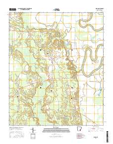 Selma 2017 topographic map thumbnail