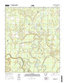 Smackover NE 2017 topographic map thumbnail